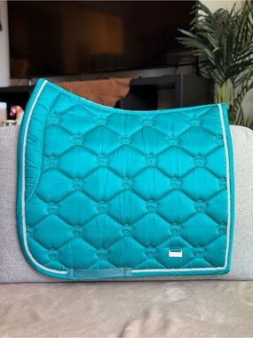 SOLD PS of Sweden Pacific Ocean PO dressage saddle pad full